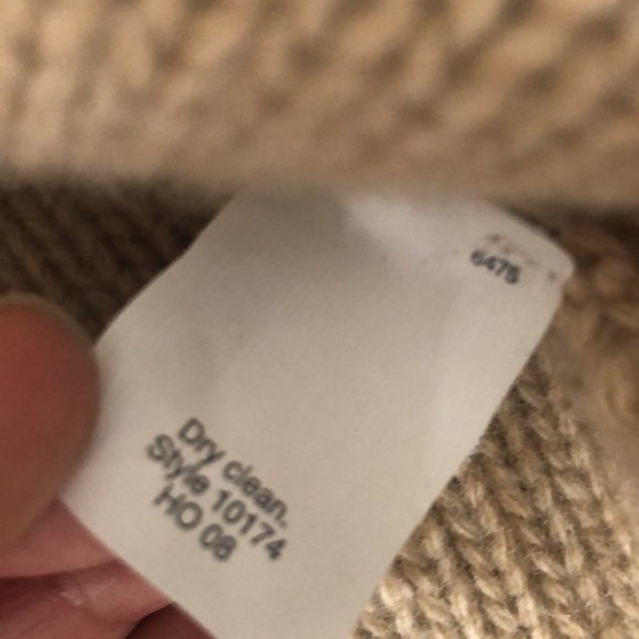 J CREW chunky sweater in light brown - Picture 7 of 9